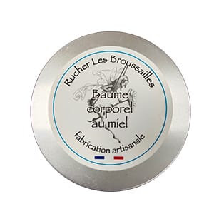 Baume corporel au miel fabrication artisanale vendéenne