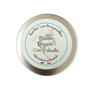 Baume à lèvre à la cire d'abeille