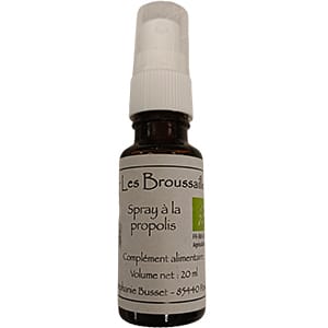 Spray à la propolis du rucher des broussailles