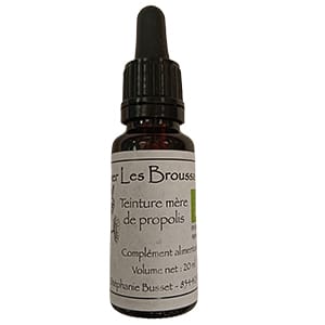 Teinture mère de propolis du rucher des broussailles